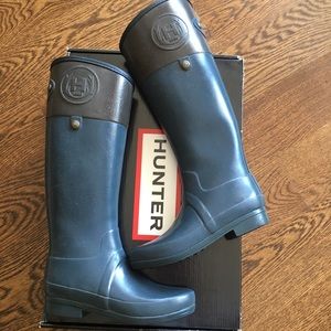 Hunter Womens Sandhurst Carlyle Riding Rain Boots